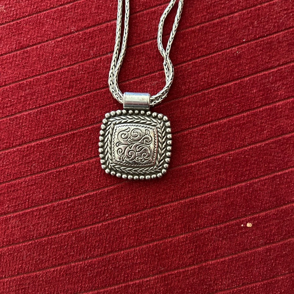 Brighton Convertible Necklace with charm